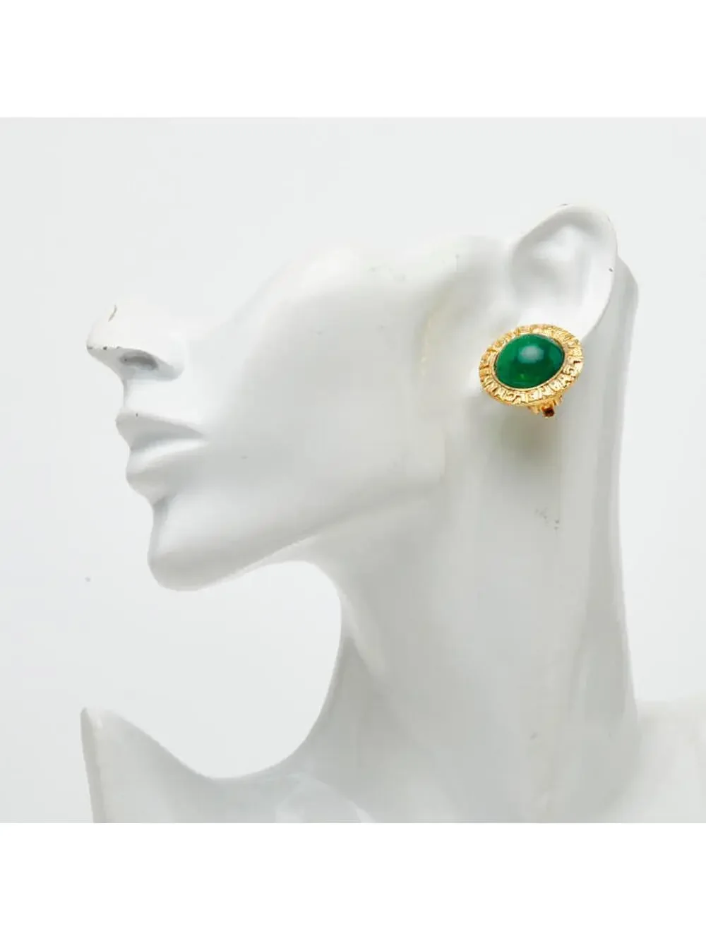 Chanel Clip-On Earrings Glass #299620C48B